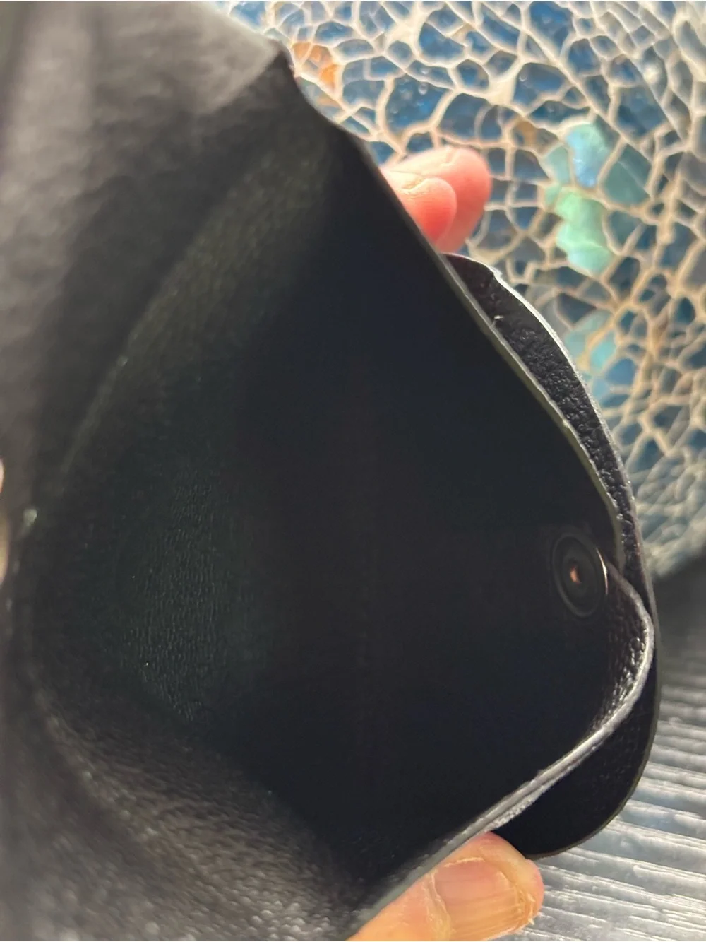 Hermès Bastia Coin Purse - Noir (Black) Epsom/Chèvre Leather - GUC